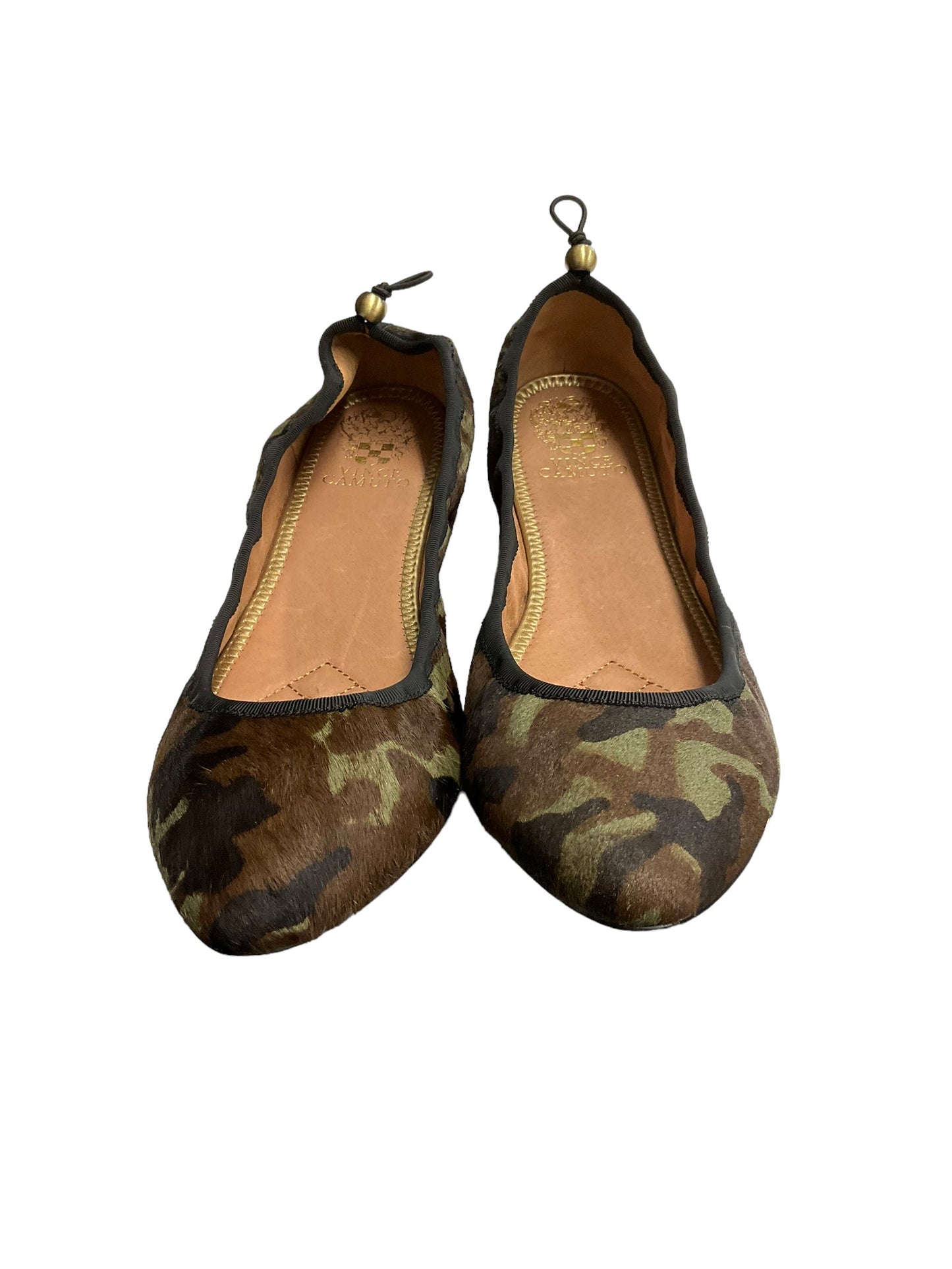 Camouflage Print Shoes Flats Vince Camuto, Size 9.5