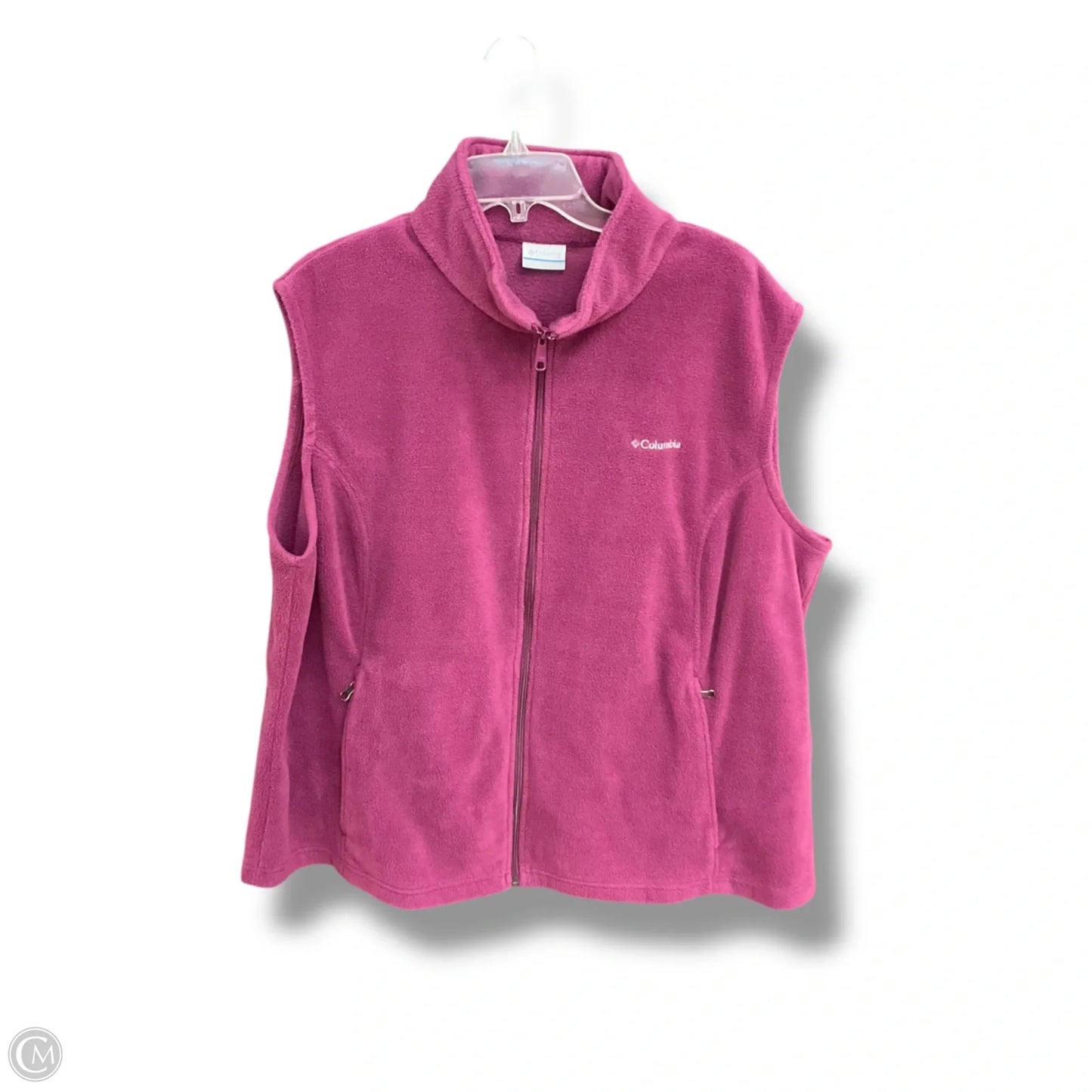 Vest Fleece By Columbia In Purple, Size: 3x