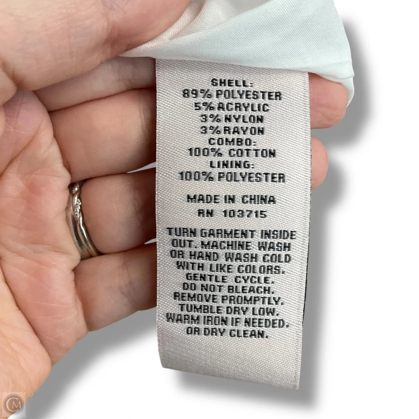 Blazer By Nanette Lepore In Blue & White, Size: S