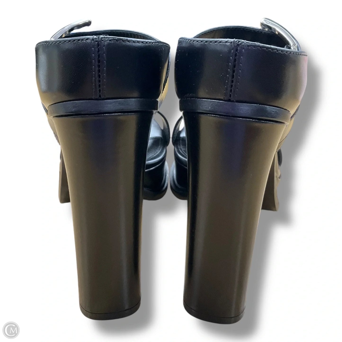 Shoes Luxury Designer By Alexander Mcqueen In Black, Size: 9.5