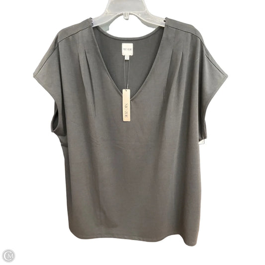 Top Sleeveless By Nic + Zoe In Black, Size: 2x