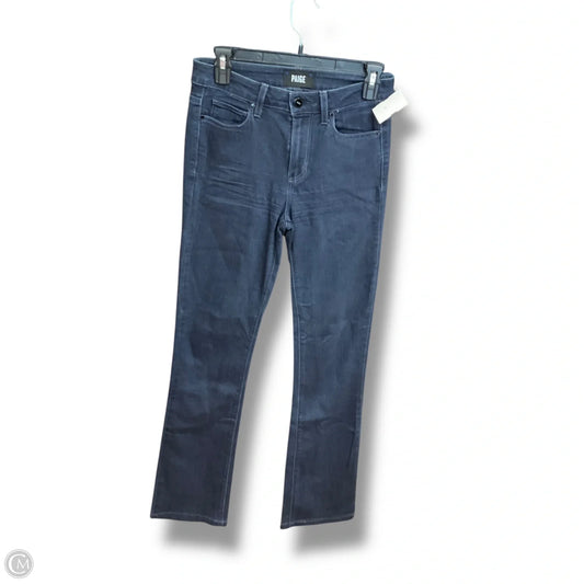 Jeans Straight By Paige In Blue Denim, Size: 2