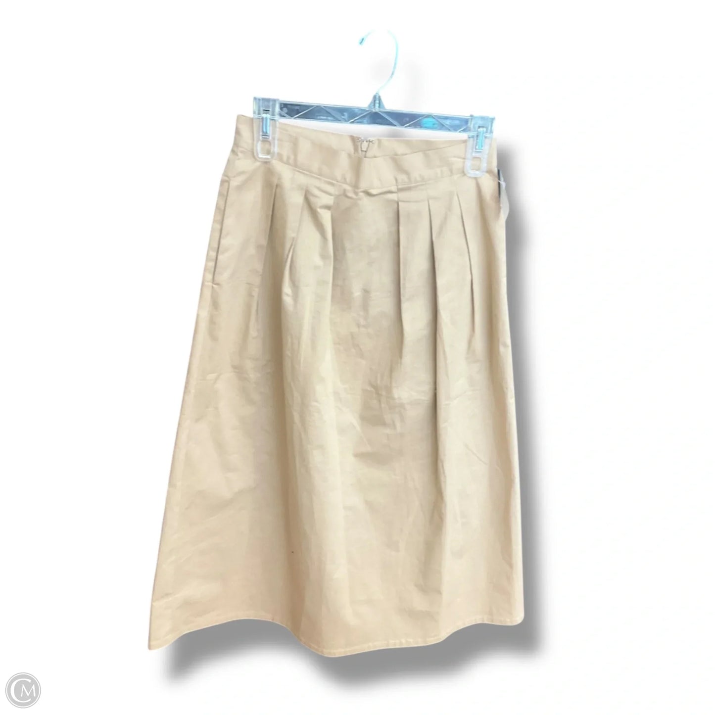 Skirt Midi By Corey Lynn Calter In Beige, Size: 4