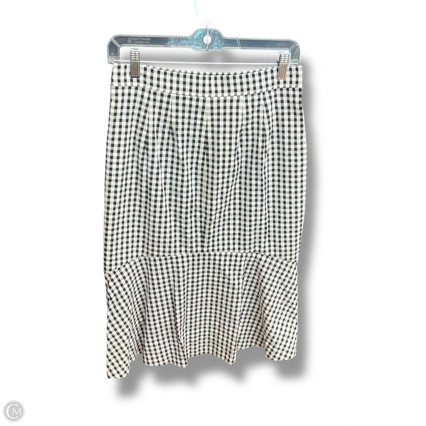 Skirt Midi By J. Crew In Black & White, Size: 4