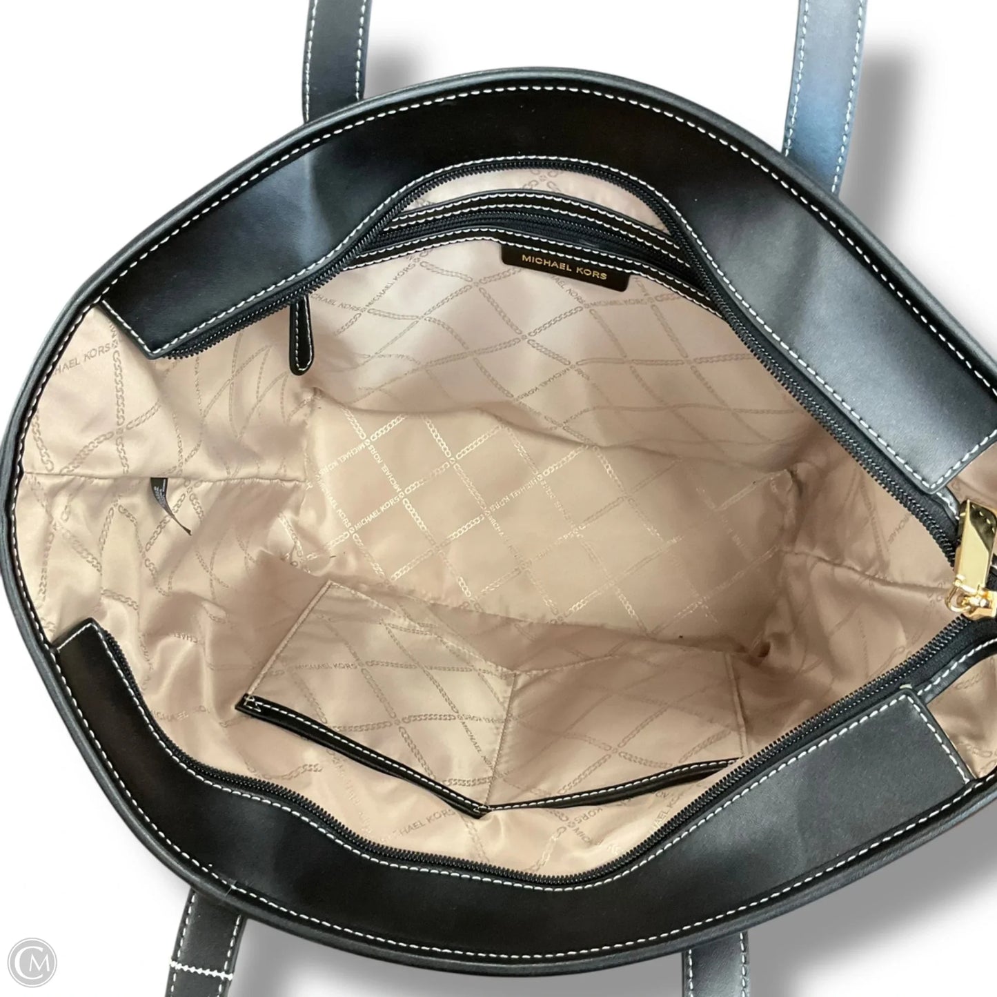 Tote Designer By Michael Kors, Size: Large