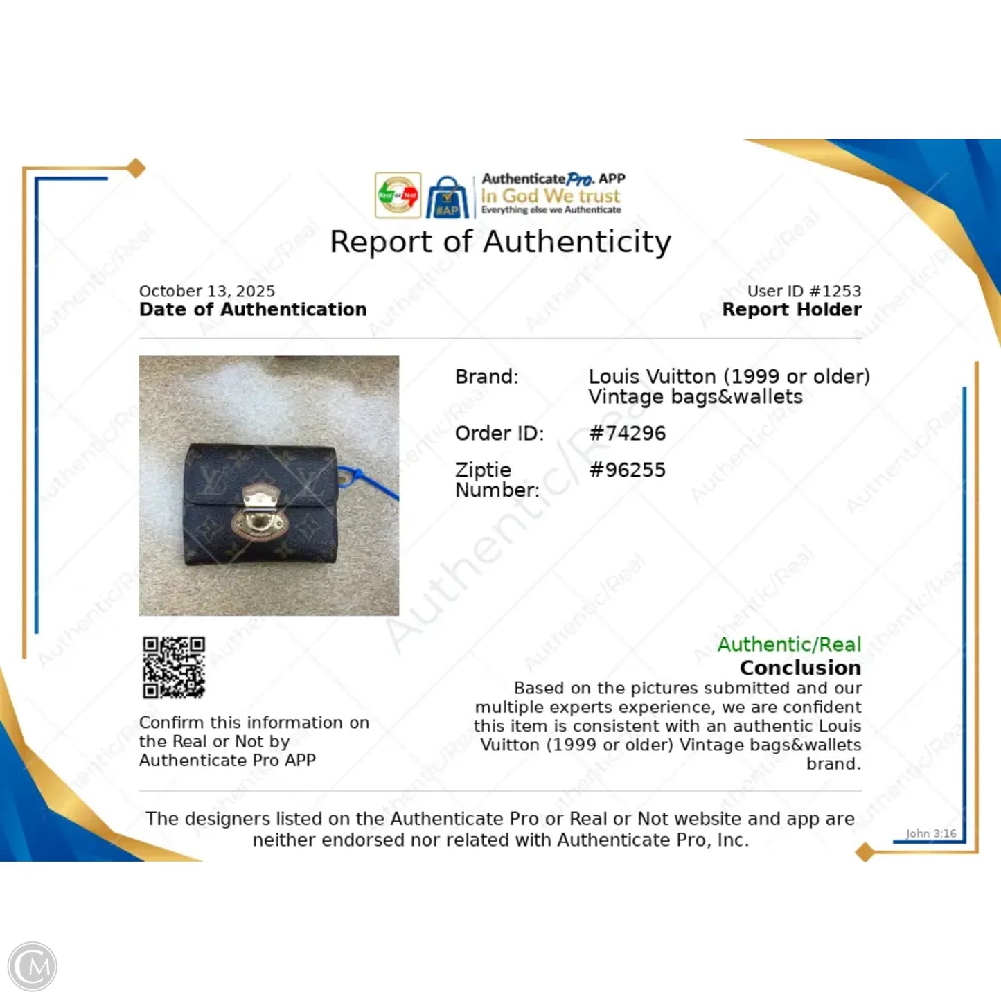 Wallet Luxury Designer By Louis Vuitton, Size: Small