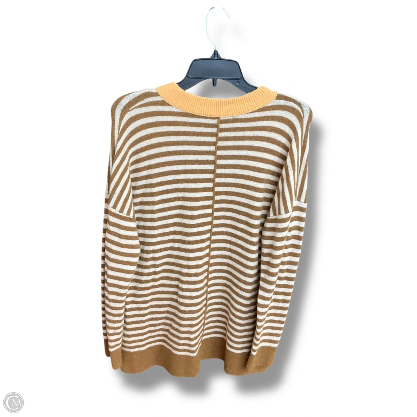 Sweater By Madewell In Striped Pattern, Size: M