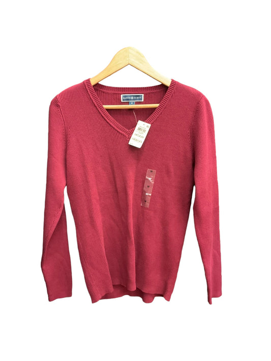 Red Sweater Karen Scott, Size M
