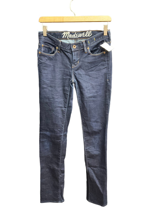 Blue Denim Jeans Straight Madewell, Size 0