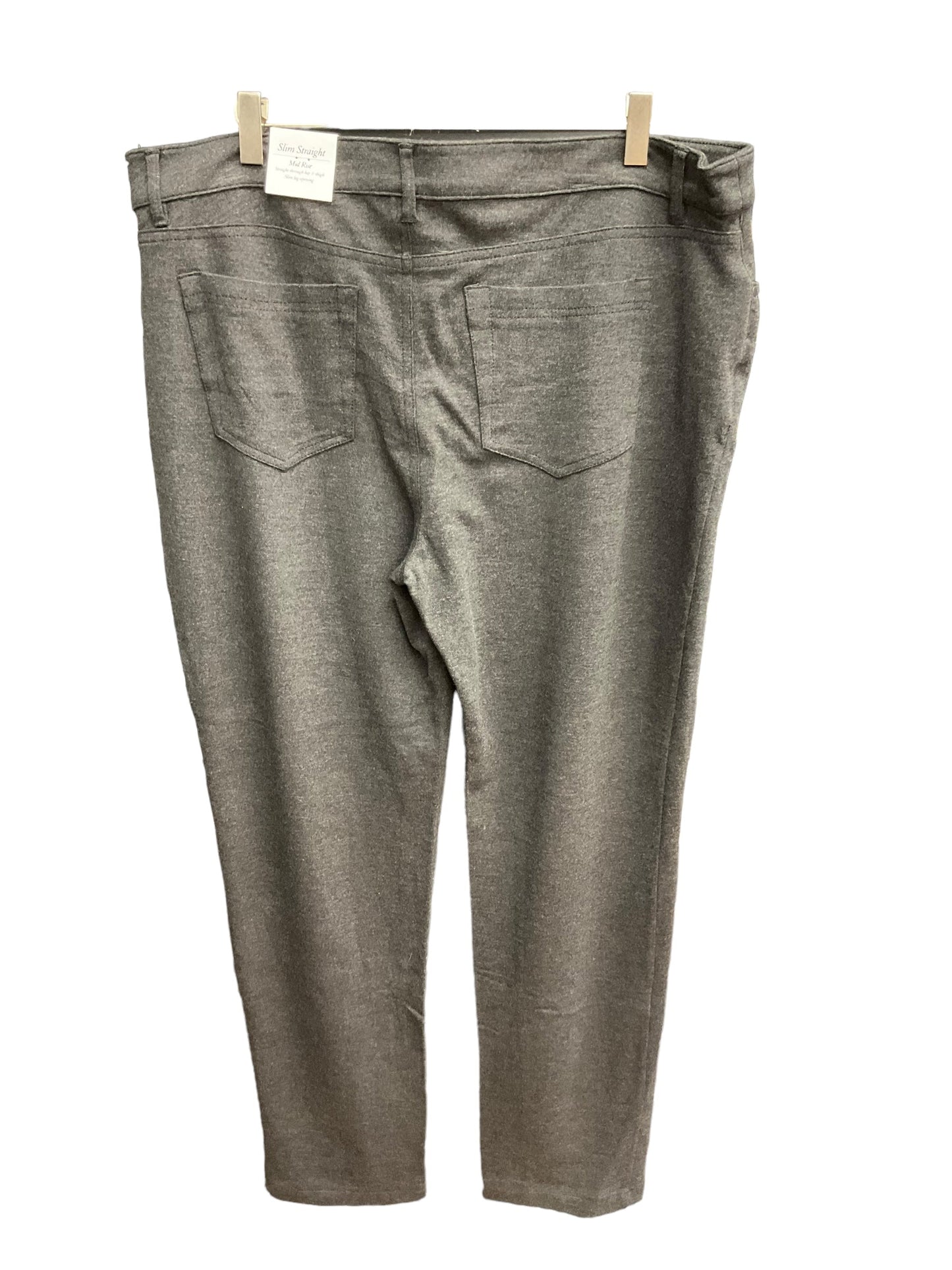 Grey Pants Chinos & Khakis Croft And Barrow, Size 16