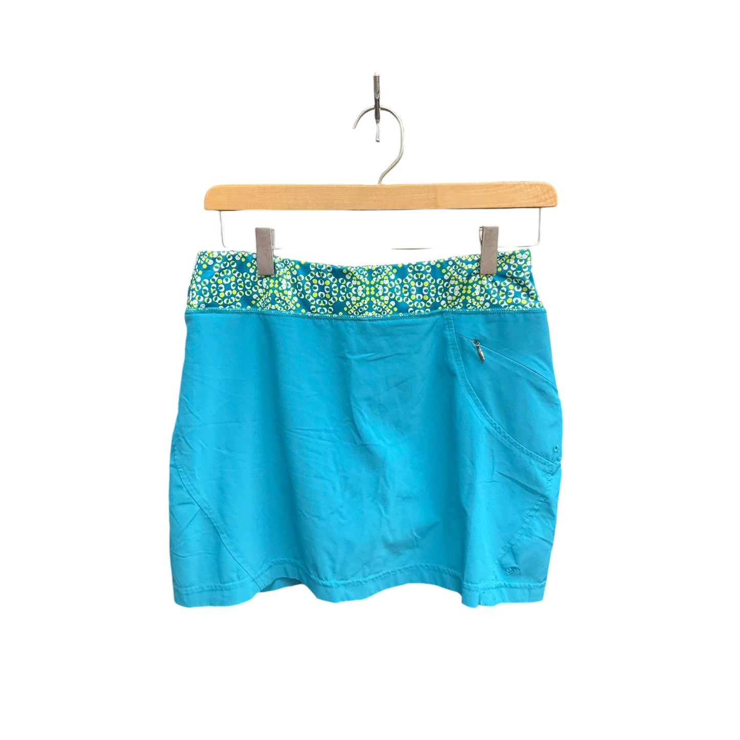 Athletic Skort By Columbia In Teal, Size: S