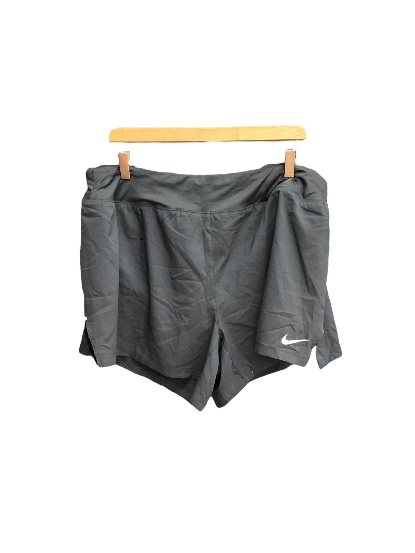 Black Athletic Shorts Nike Apparel, Size 1x