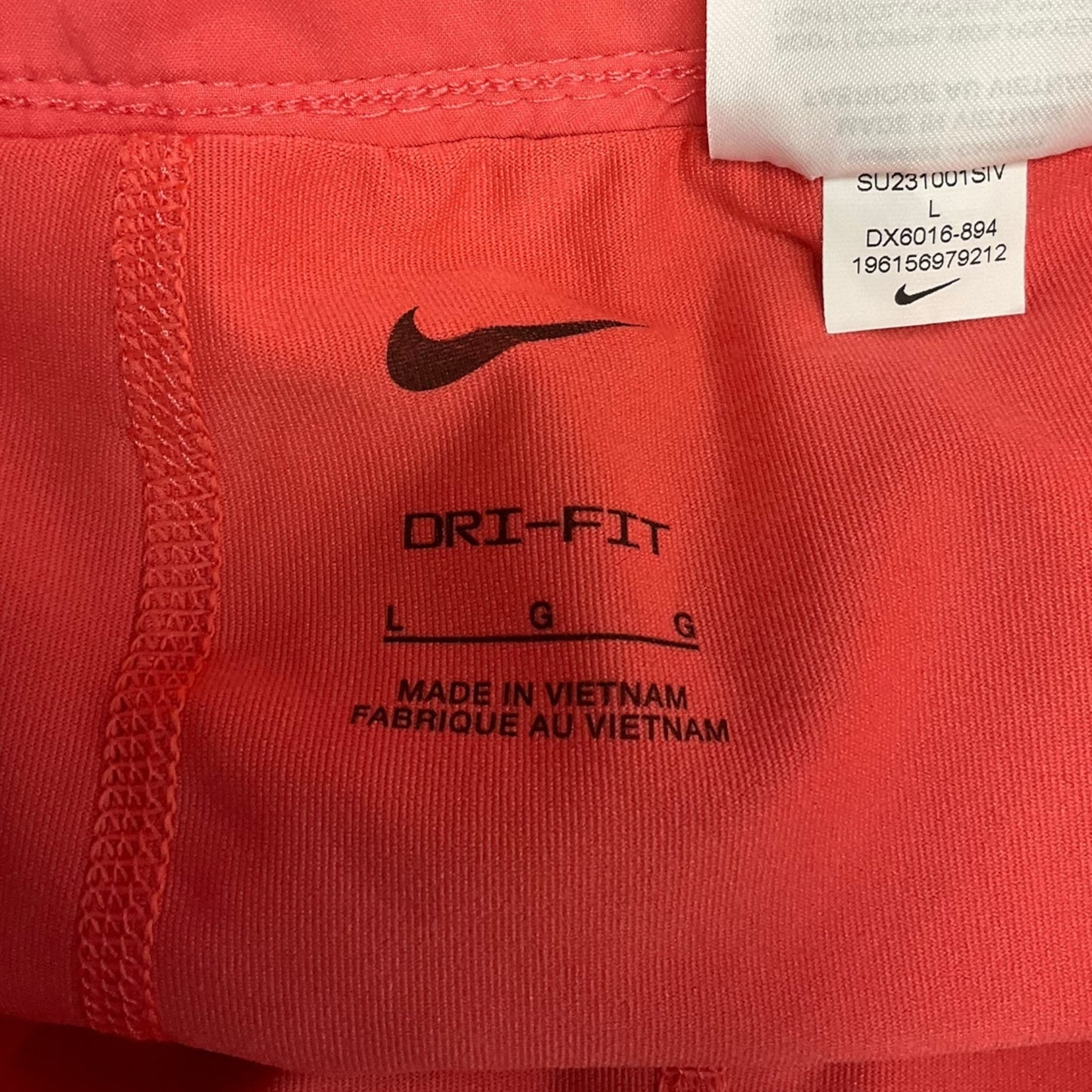 Athletic Shorts By Nike Apparel In Pink, Size: L