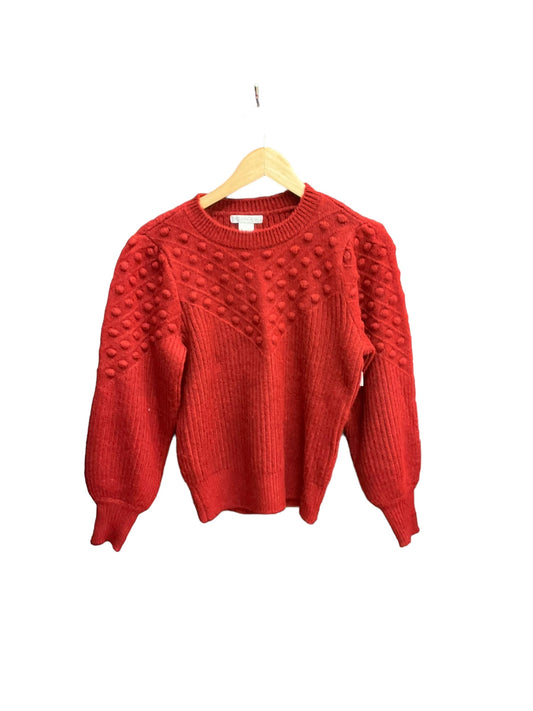 Sweater By Design History In Red, Size: S