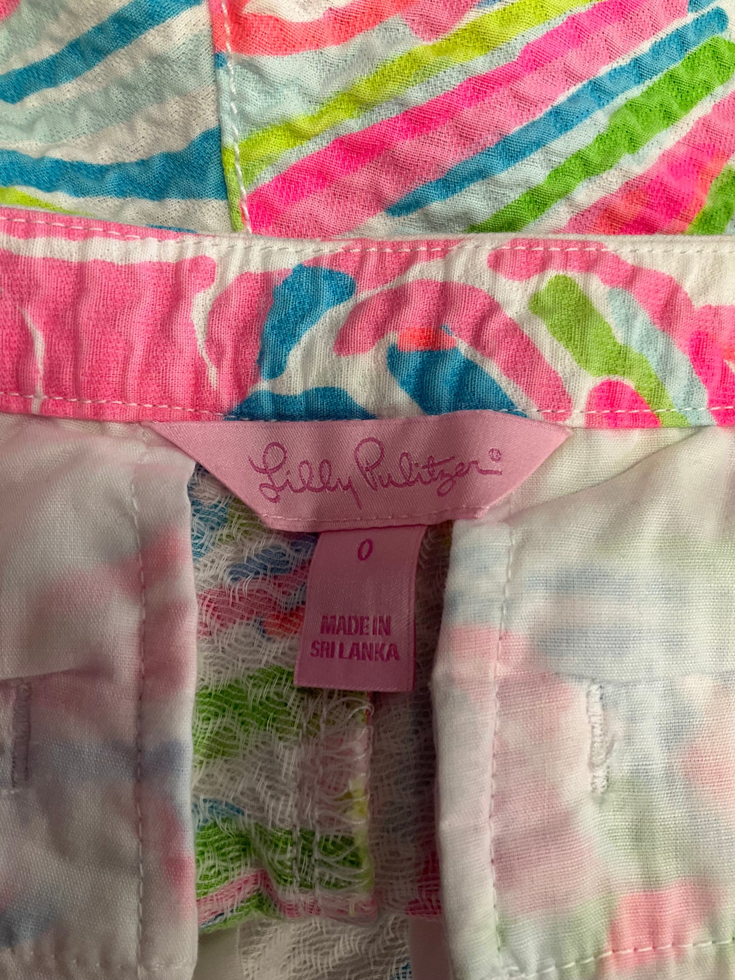 Shorts By Lilly Pulitzer In Multi-colored, Size: 0