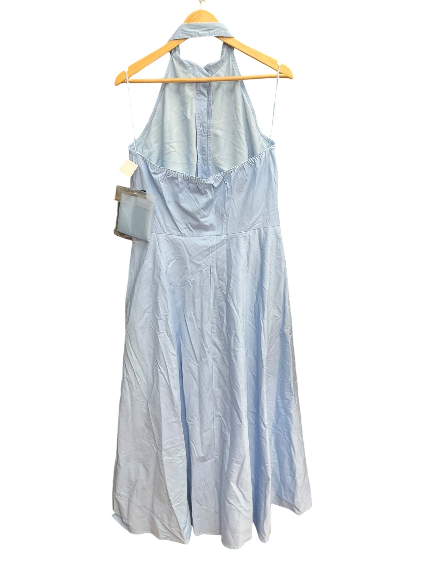 Dress Casual Maxi By Boston Proper In Blue, Size: Xl