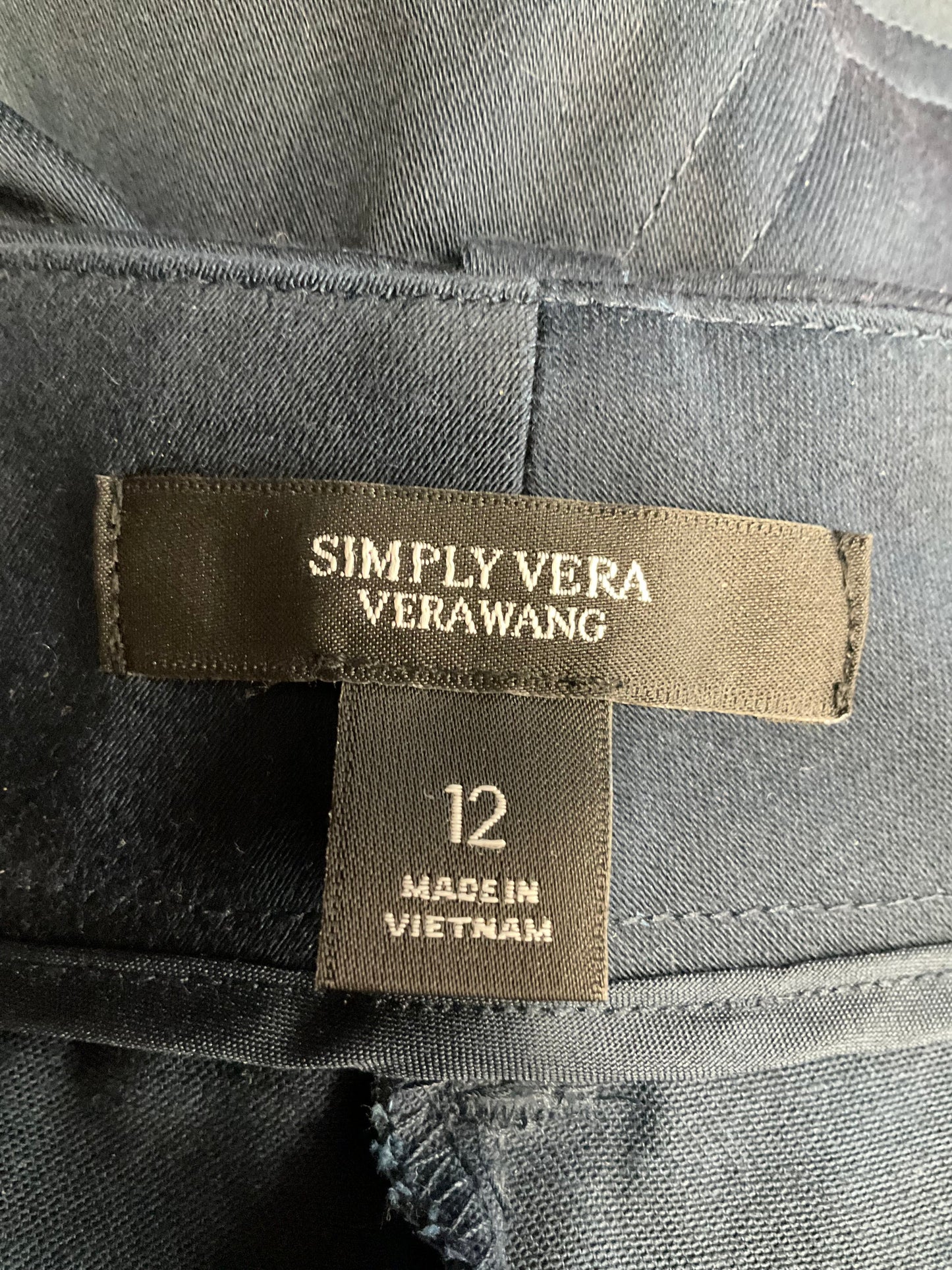 Navy Shorts Simply Vera, Size 12