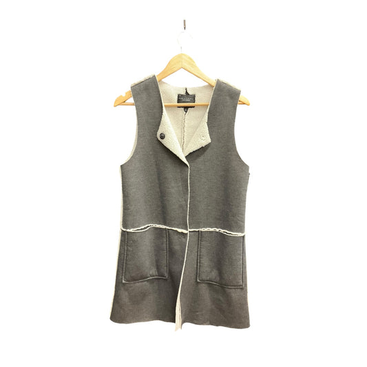 Vest Faux Fur & Sherpa By Sanctuary In Grey, Size: S