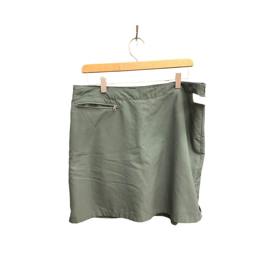 Athletic Skort By Patagonia In Green, Size: L