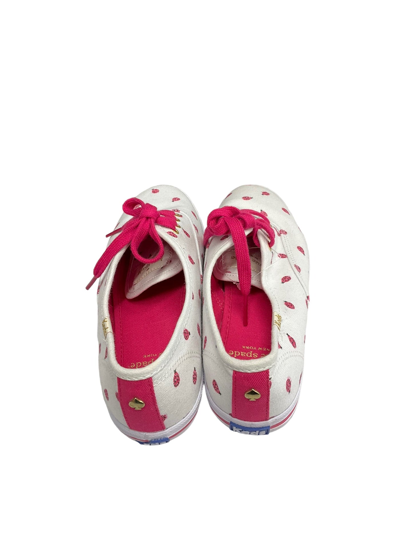 Shoes Sneakers By Keds In Pink & White, Size: 6