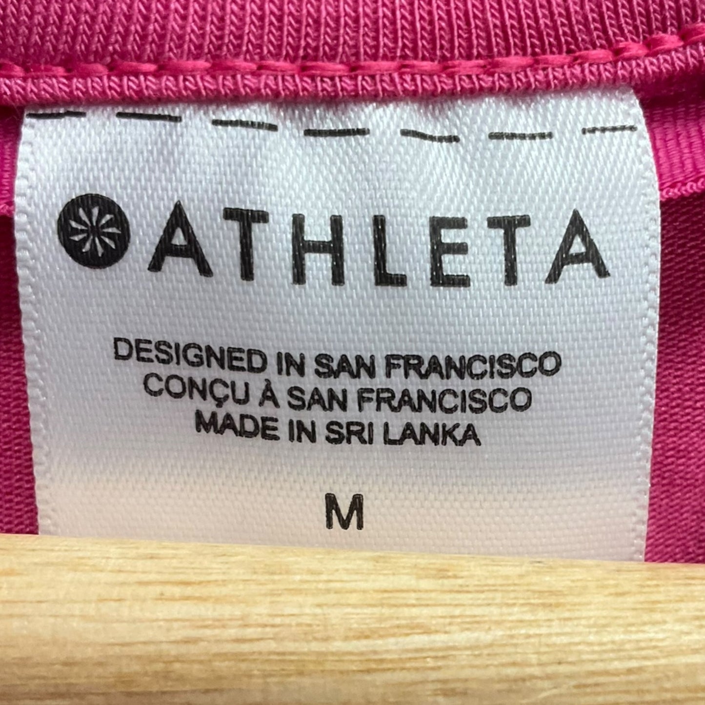 Athletic Tank Top By Athleta In Pink, Size: M