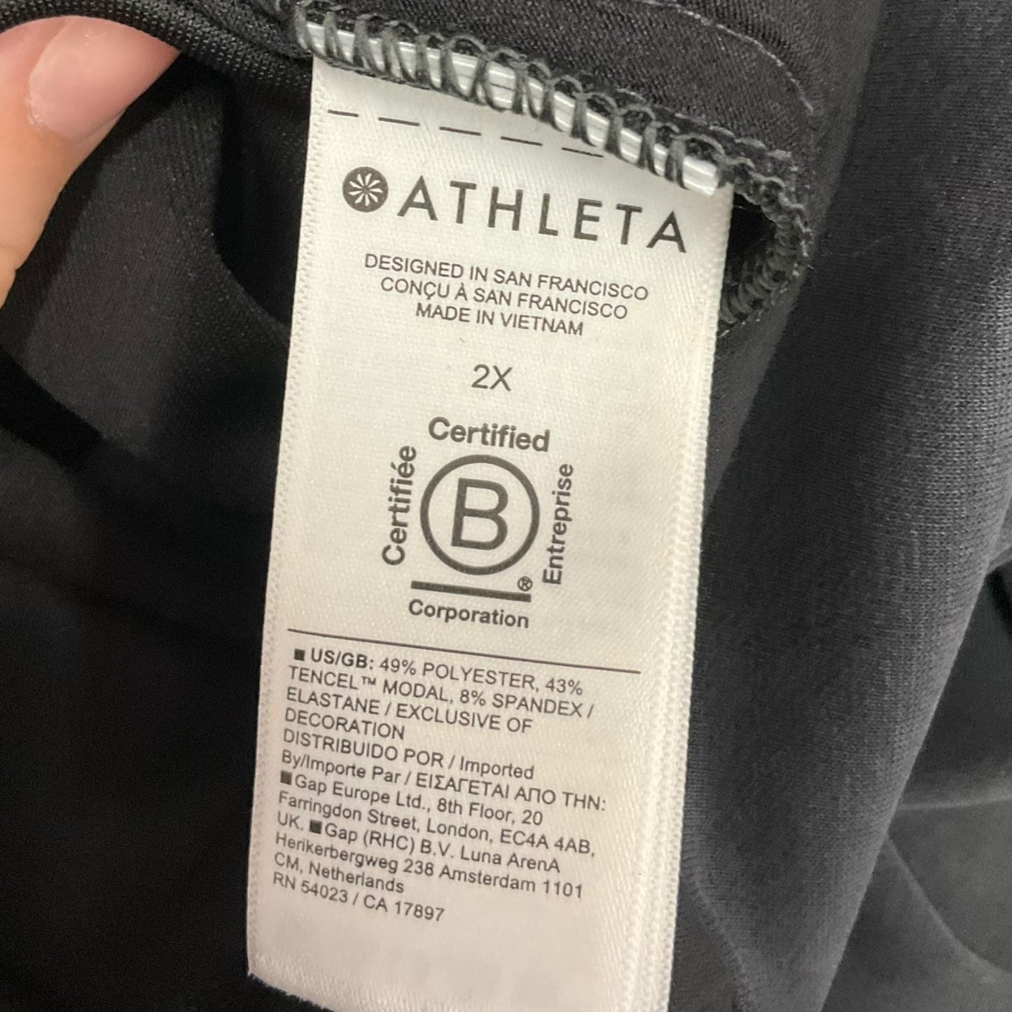 Athletic Pants By Athleta In Grey, Size: 2x