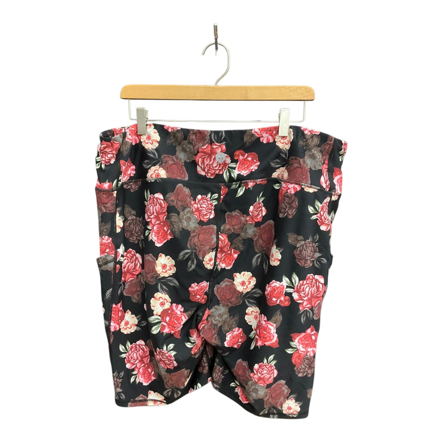 Athletic Shorts By Torrid In Floral Print, Size: 4x