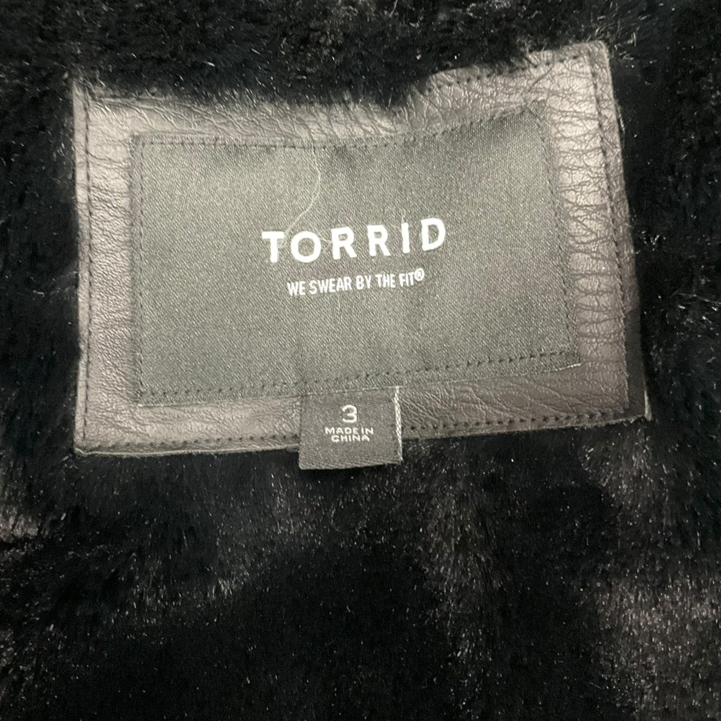 Coat Parka By Torrid In Black, Size: 3x