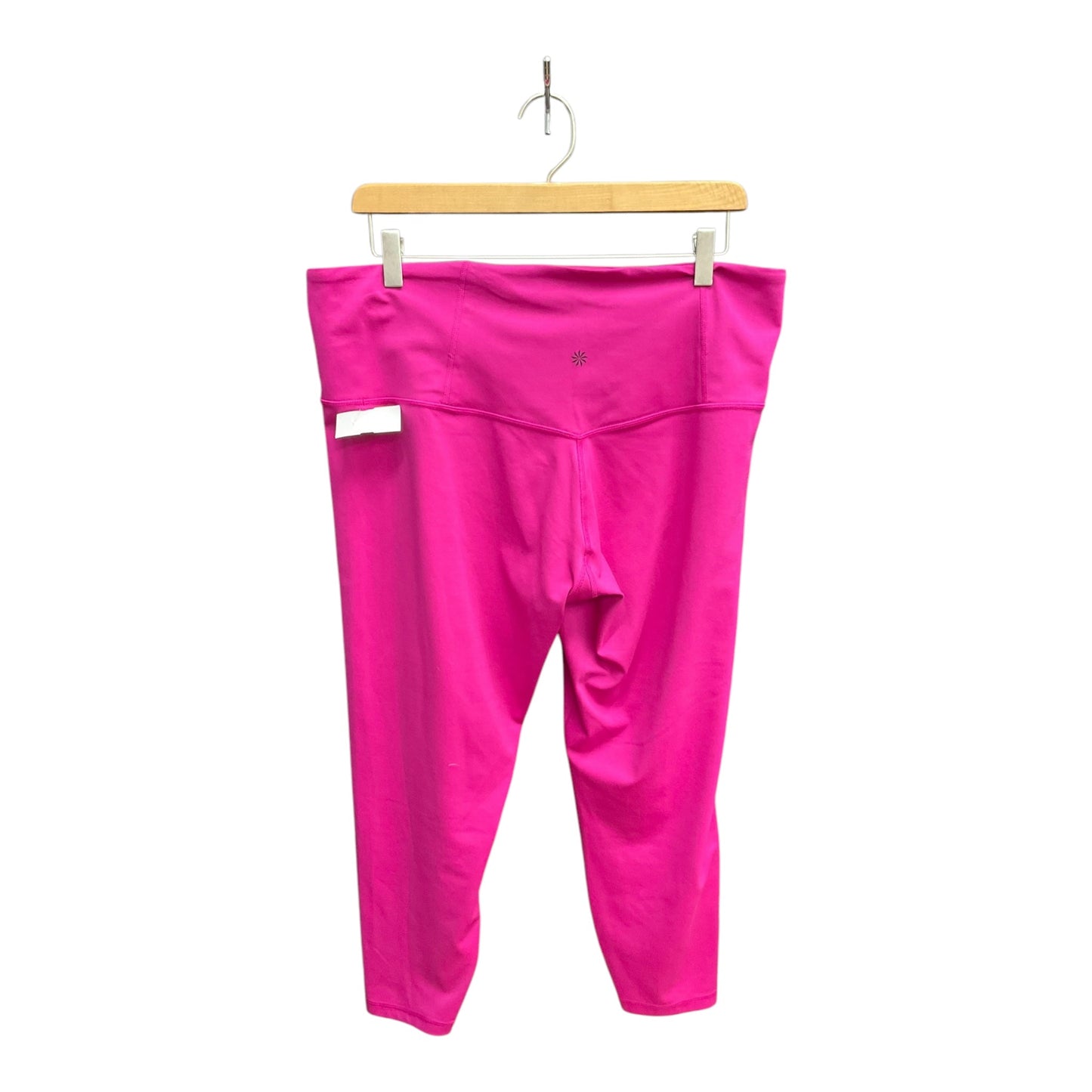 Athletic Capris By Athleta In Pink, Size: 1x