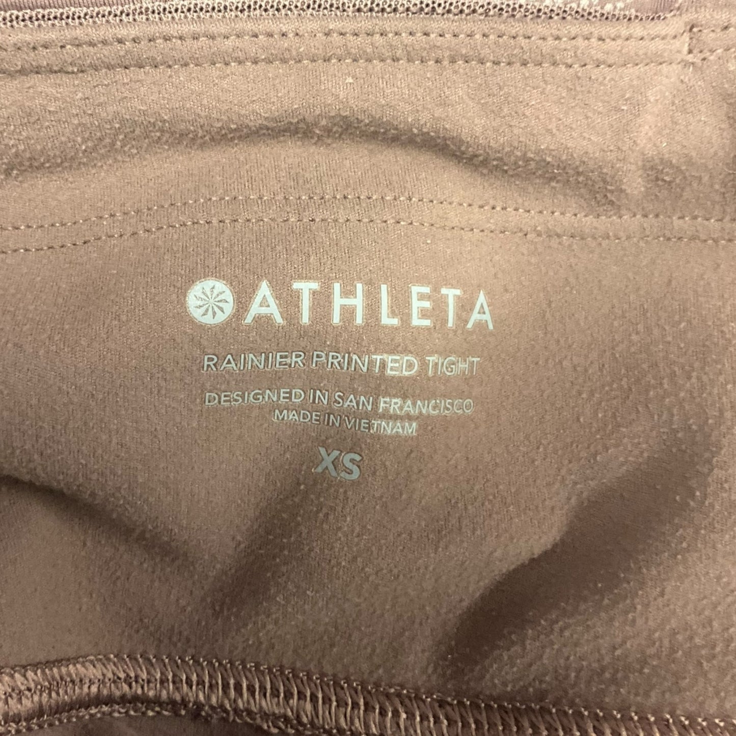 Athletic Leggings By Athleta In Pink, Size: Xs