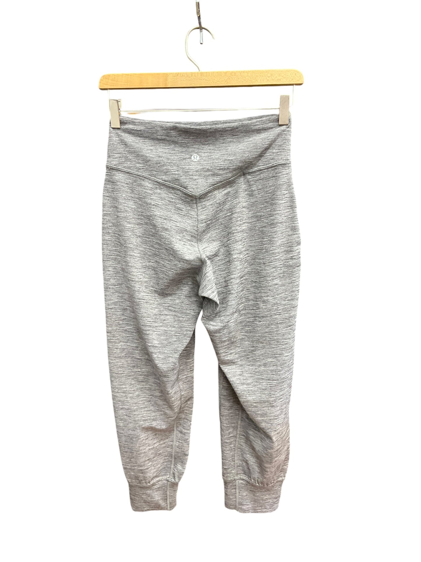 Athletic Pants By Lululemon In Grey, Size: 4