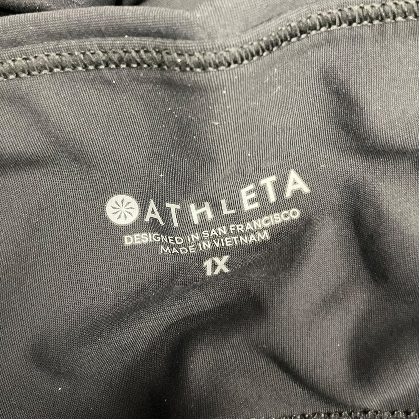 Athletic Leggings By Athleta In Black, Size: 1x