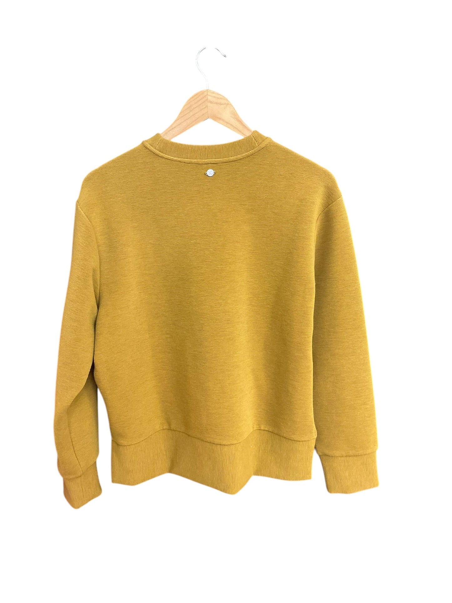 Athletic Top Long Sleeve Crewneck By Calia In Yellow, Size: S