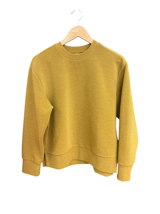 Athletic Top Long Sleeve Crewneck By Calia In Yellow, Size: S