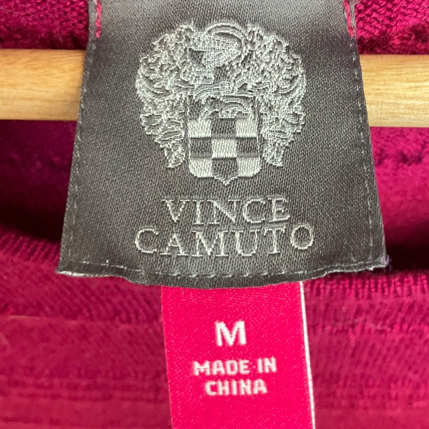 Dress Sweater By Vince Camuto In Pink, Size: M