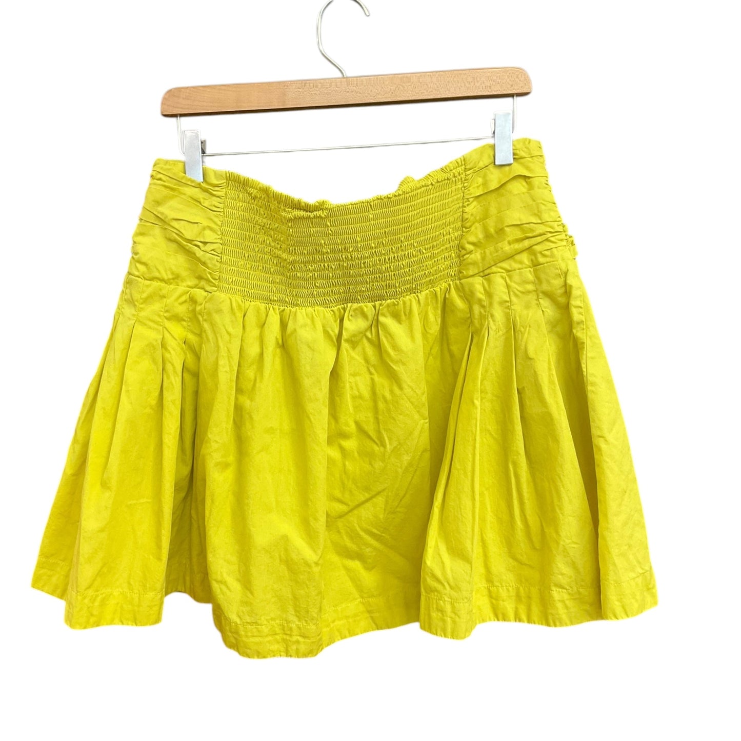 Skirt Mini & Short By Maeve In Yellow, Size: Xl