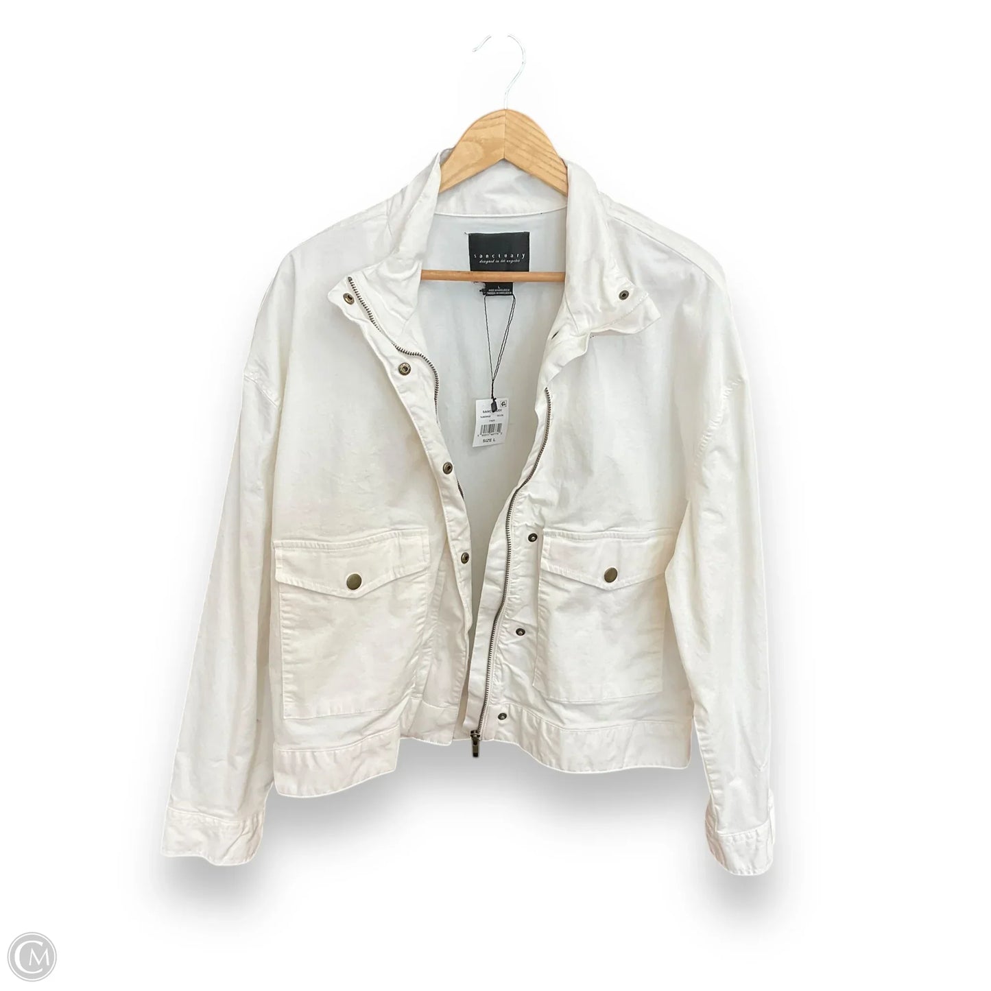 Jacket Other By Sanctuary In Cream, Size: L