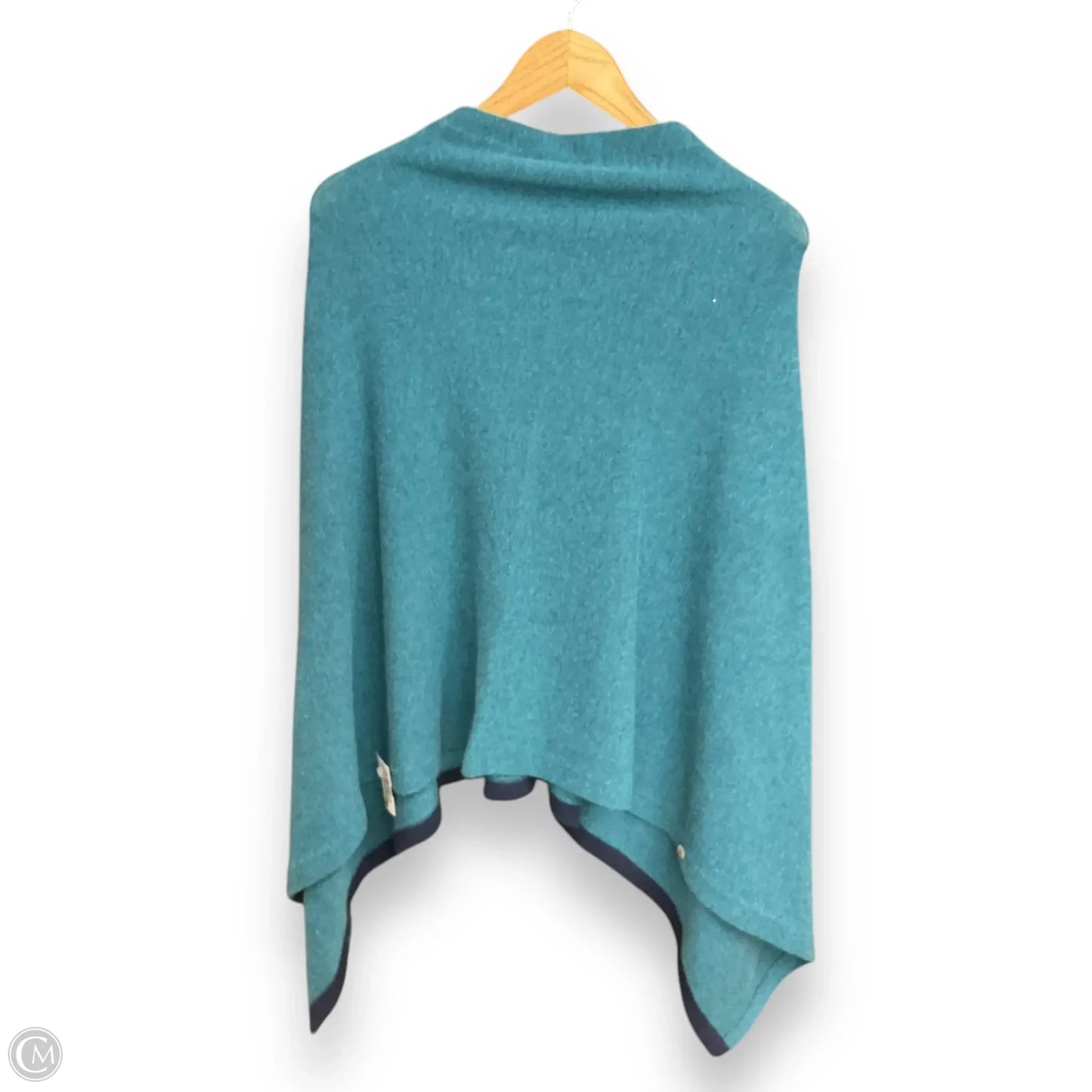 Poncho By Spartina In Teal, Size: Osfm