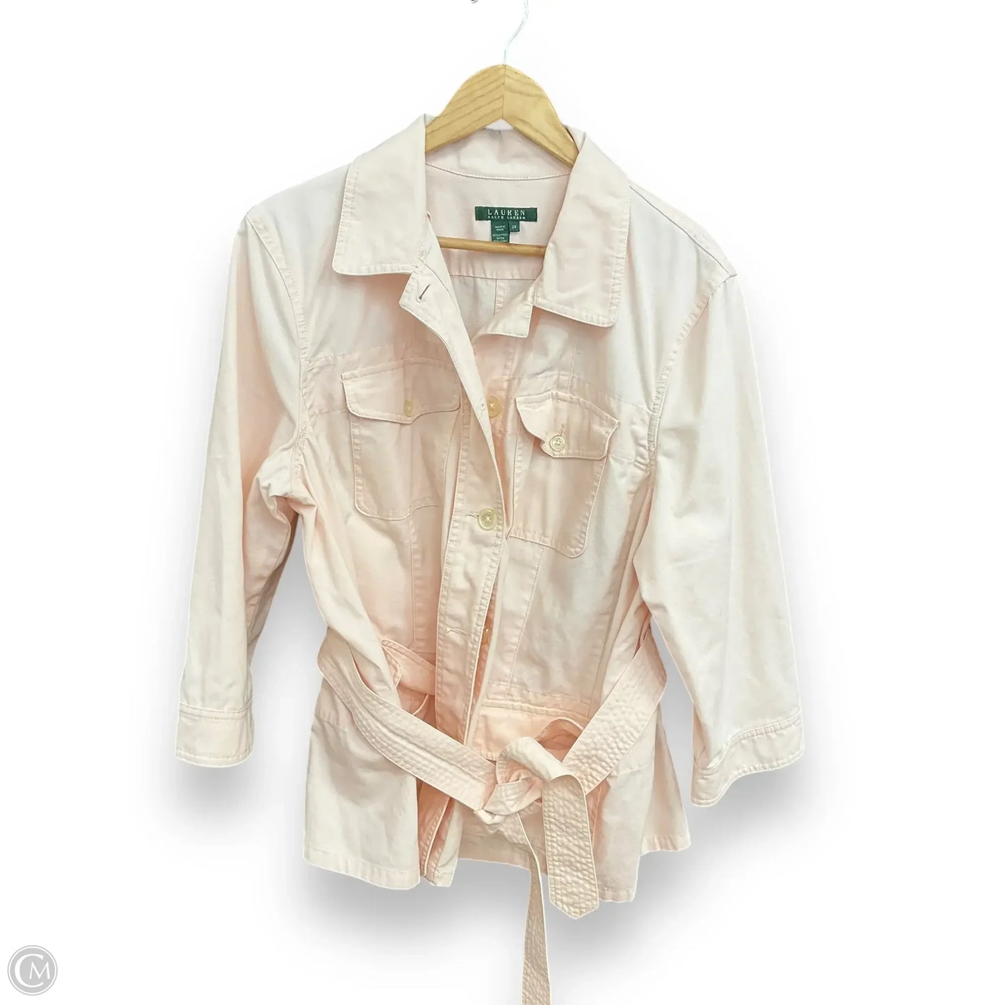 Jacket Other By Ralph Lauren In Peach, Size: 2x