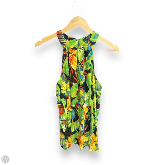 Top Sleeveless By Rachel Roy In Tropical Print, Size: S