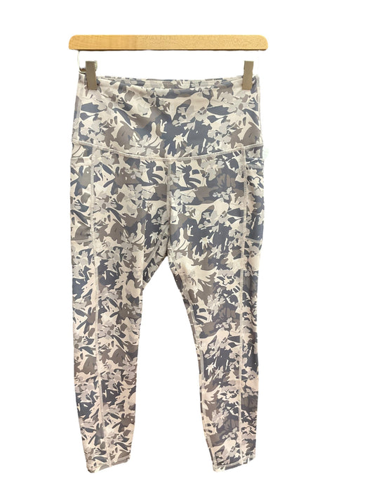 Camouflage Print Athletic Leggings Clothes Mentor, Size M
