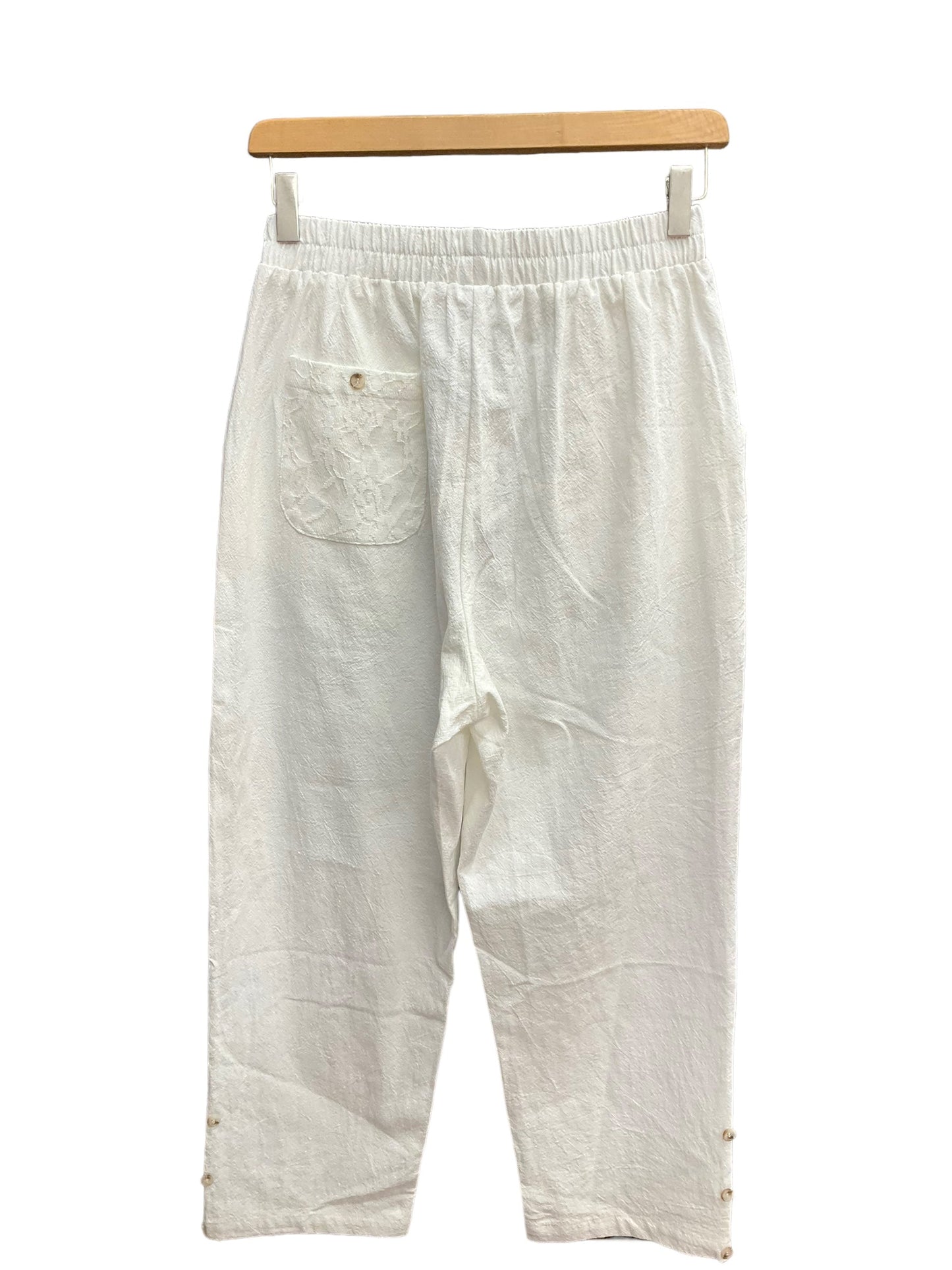 White Pants Other Clothes Mentor, Size 8