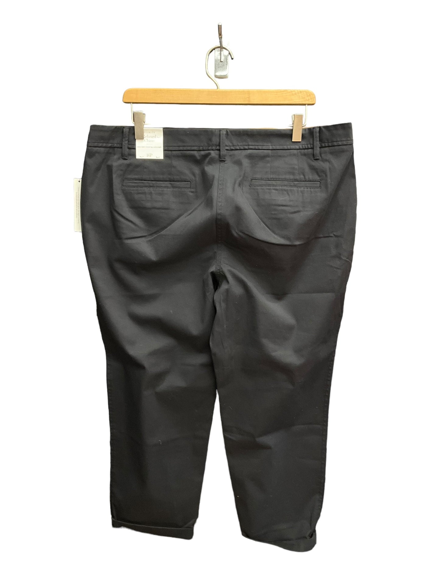 Black Pants Chinos & Khakis Talbots, Size 16