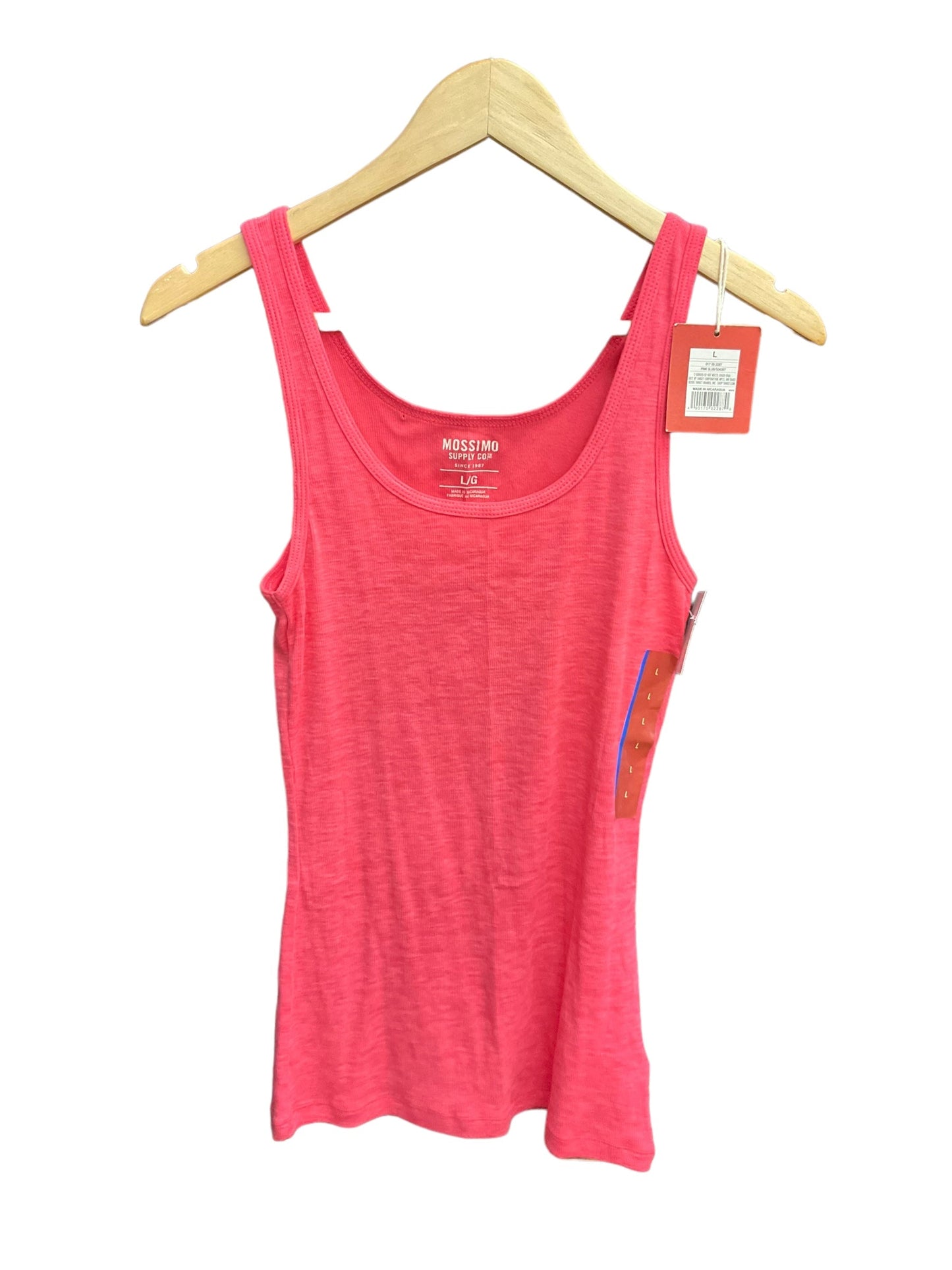 Pink Tank Top Mossimo, Size L