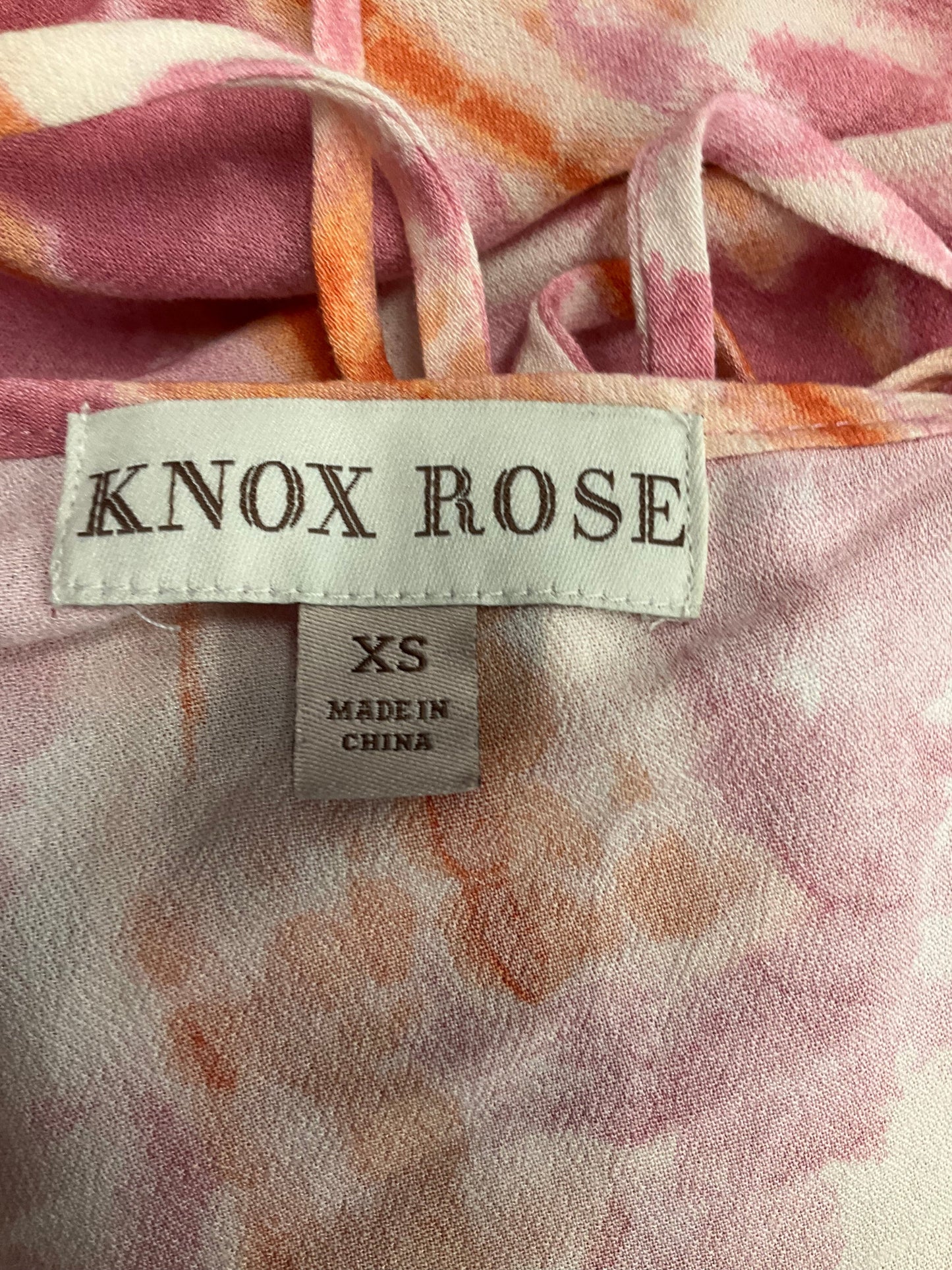 Pink Dress Casual Maxi Knox Rose, Size Xs