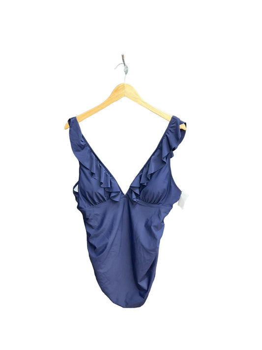 Blue Swimsuit Clothes Mentor, Size Xxl