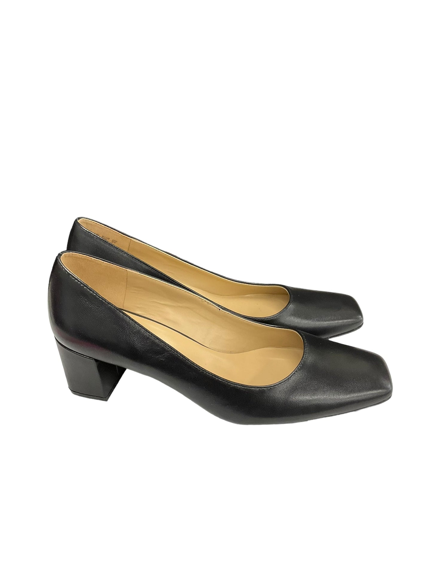 Black Shoes Heels Block Naturalizer, Size 11