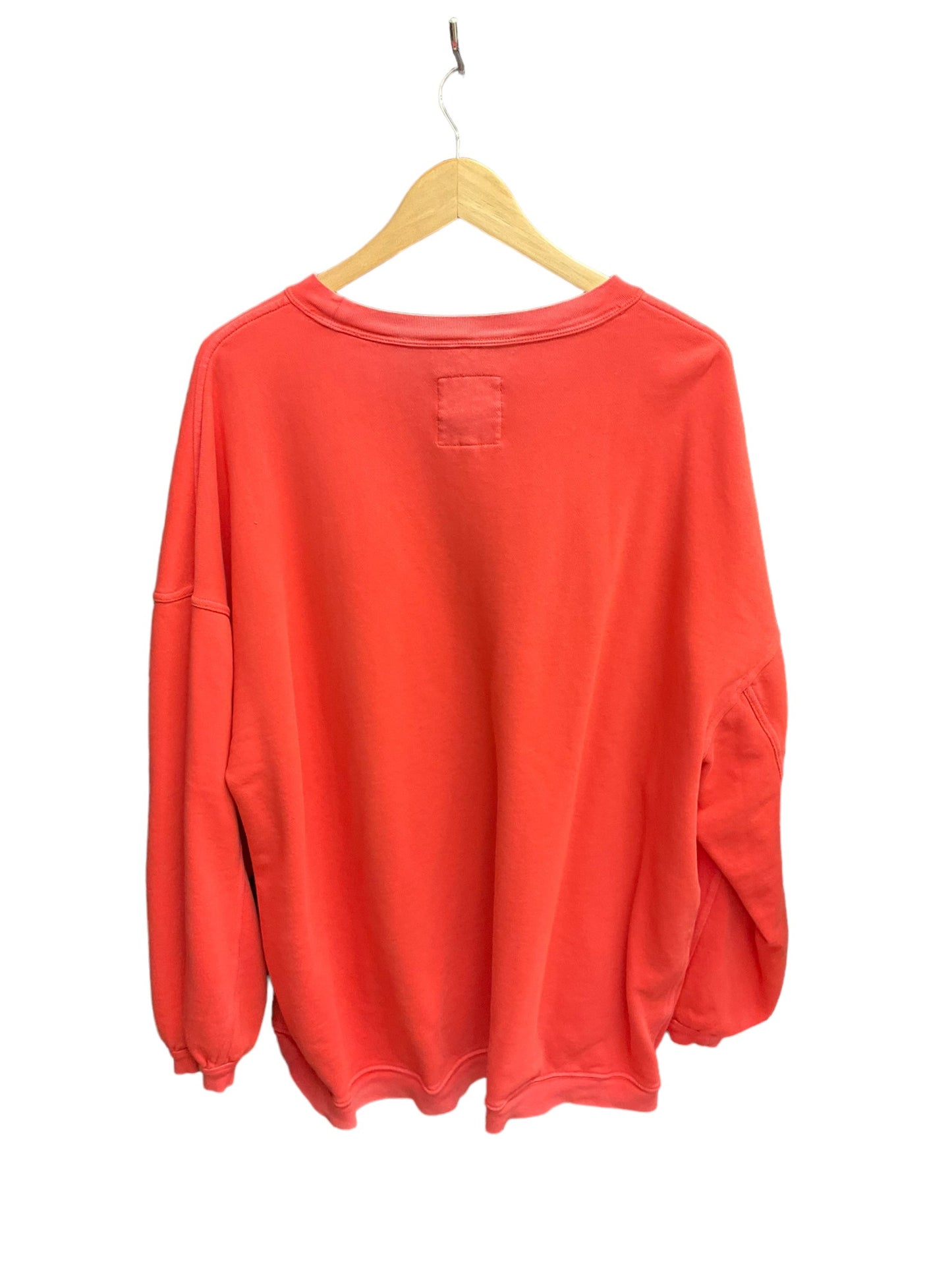 Coral Top Long Sleeve Aerie, Size Xl
