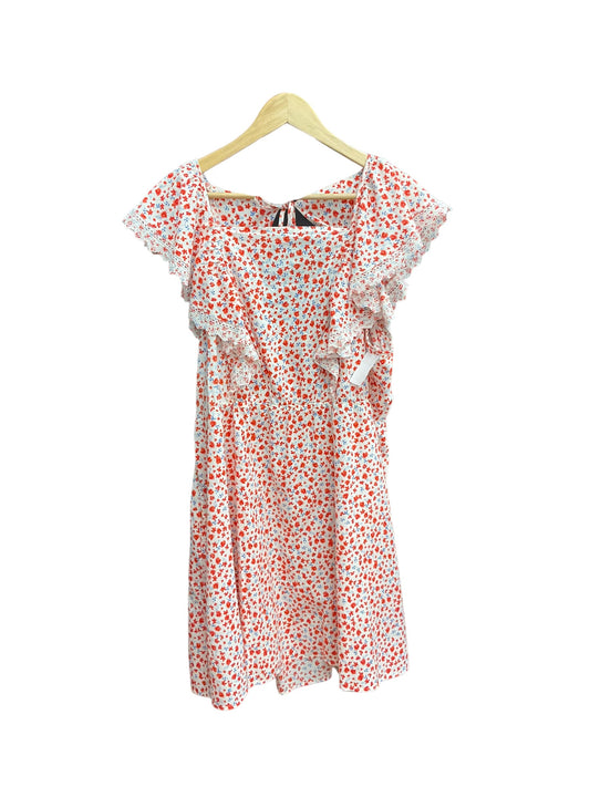 Floral Print Dress Casual Short Old Navy, Size Xxl
