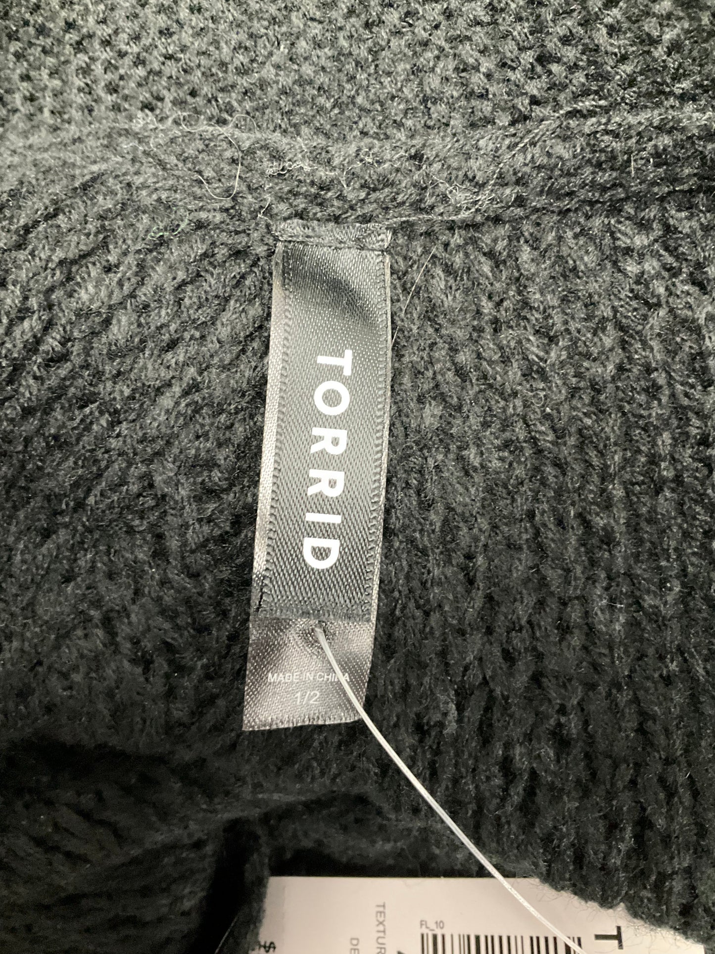 Black Sweater Cardigan Torrid, Size 1x